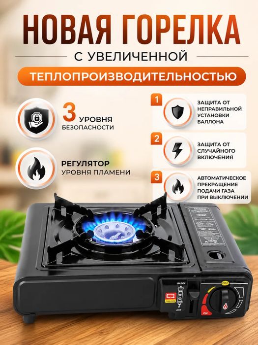 Gaz plita baliq ovi va piknik uchun eng qulay tanlov