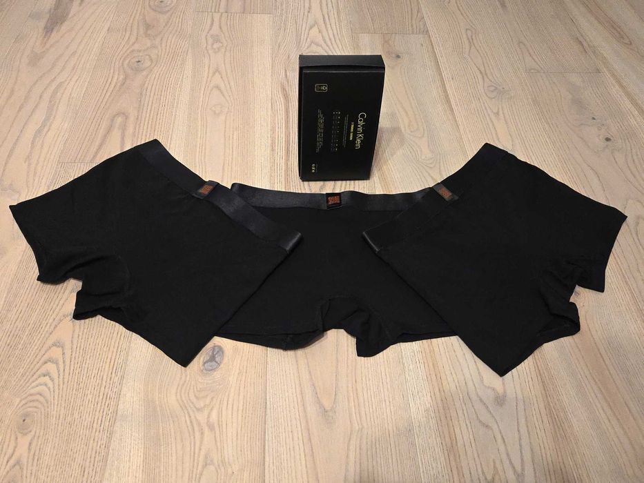 Boxeri CK set 3 perechi bumbac M L XL XXL