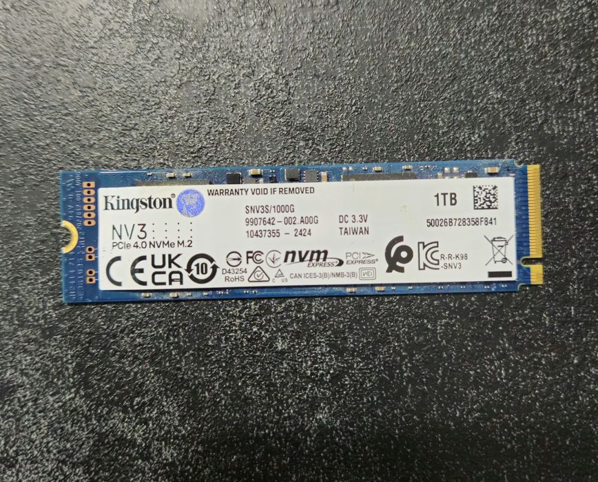 SSD M2 NVMe Kingston 1Tb