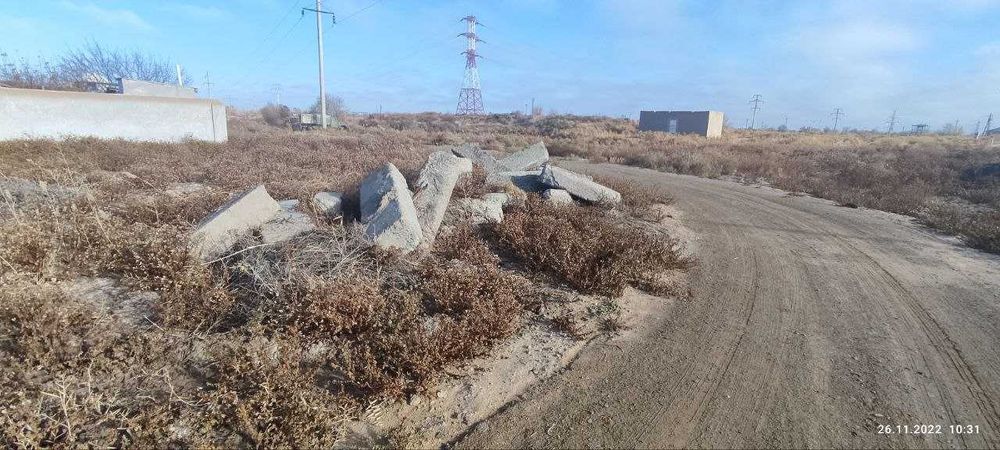 Срочно 6 соток жер орны сатылады. Времянка бар документ саз.