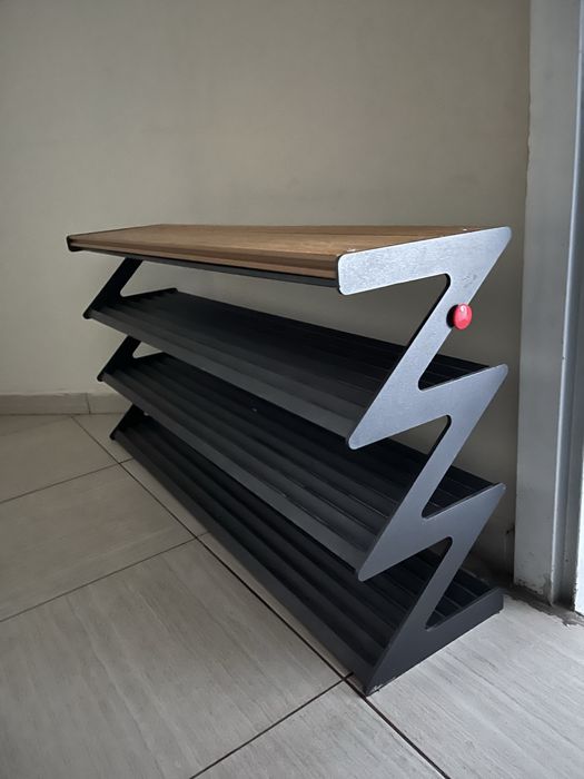 Обувная полка металлическая