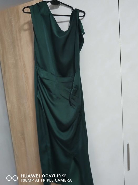 Дамска зелена рокля