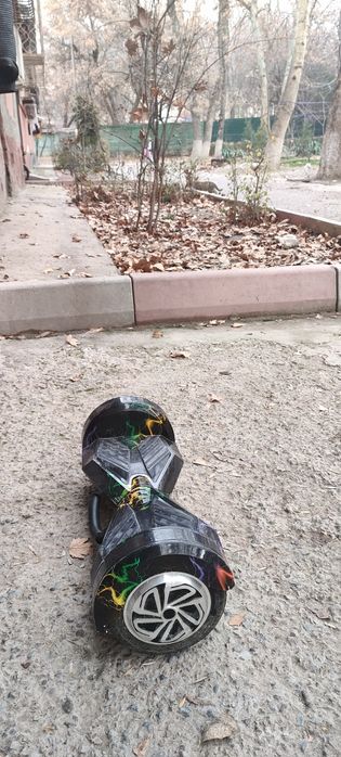 Гироскутер в чёрной раскраске