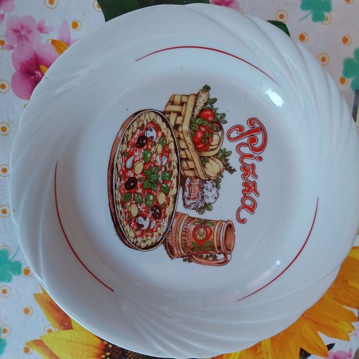 Сервиз за пица-6 чинии