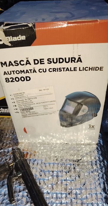 Aparat de sudura, bonus masca și electrozi.