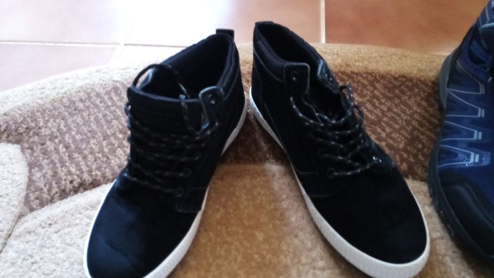 Велурени боти и зимни 25см. обувки закупени от Германия в добро състоя