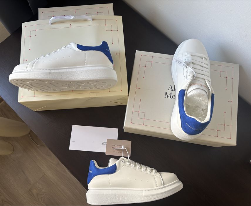 Adidasi Alexander McQueen Blue