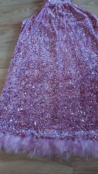 Дамска рокля с пайети