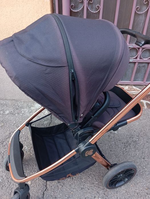 Carucior 3 in 1, Kikka Boo, Negru