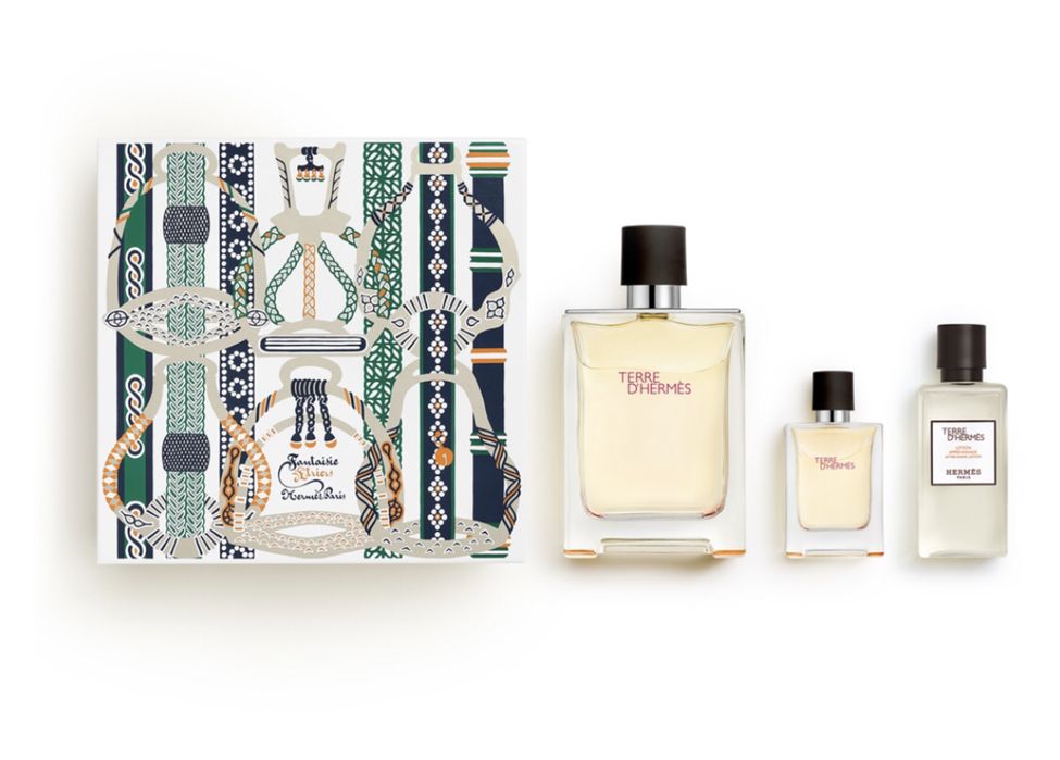 HERMES TERRE D´HERMÈS Eau de Toilette Set 100ml EDT/12,5ml EDT/40ml