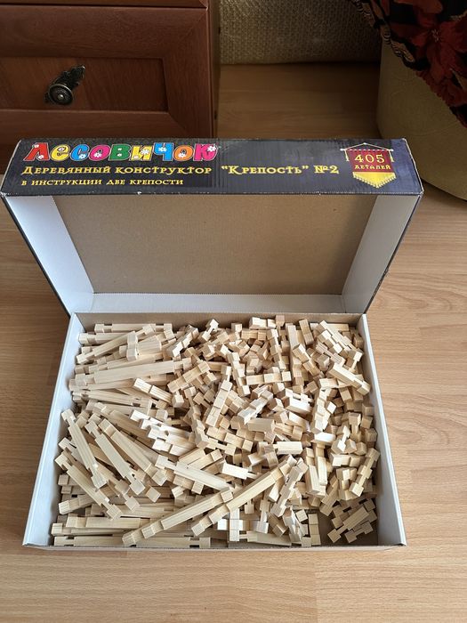 Деревянный конструктор