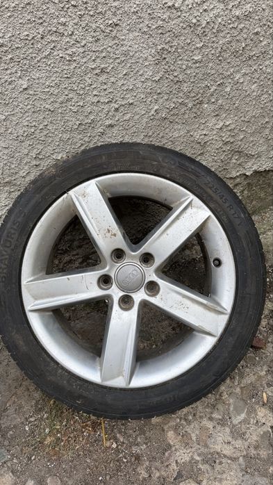 Продавам джанти за Ауди 5x112 с гуми 225/45/17 7j