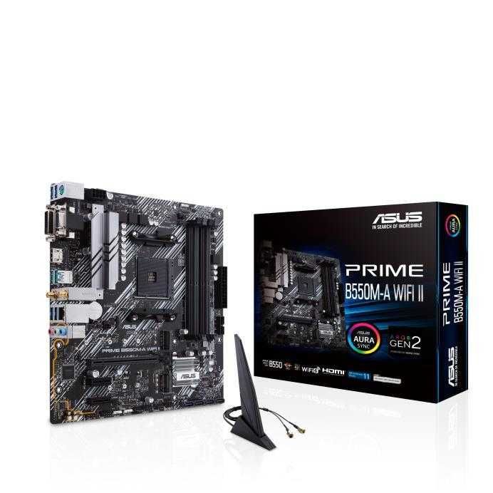 Placă de bază ASUS B550M-A WIFI II AM4 Ryzen WiFi 6 Sigilată
