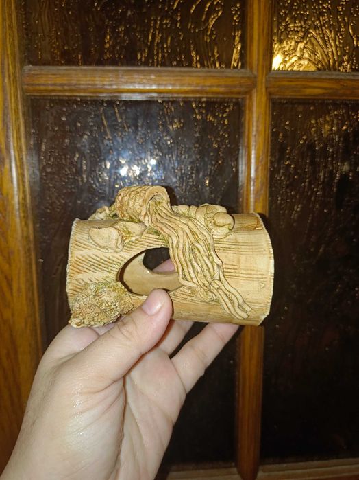 Декор трубка в аквариум