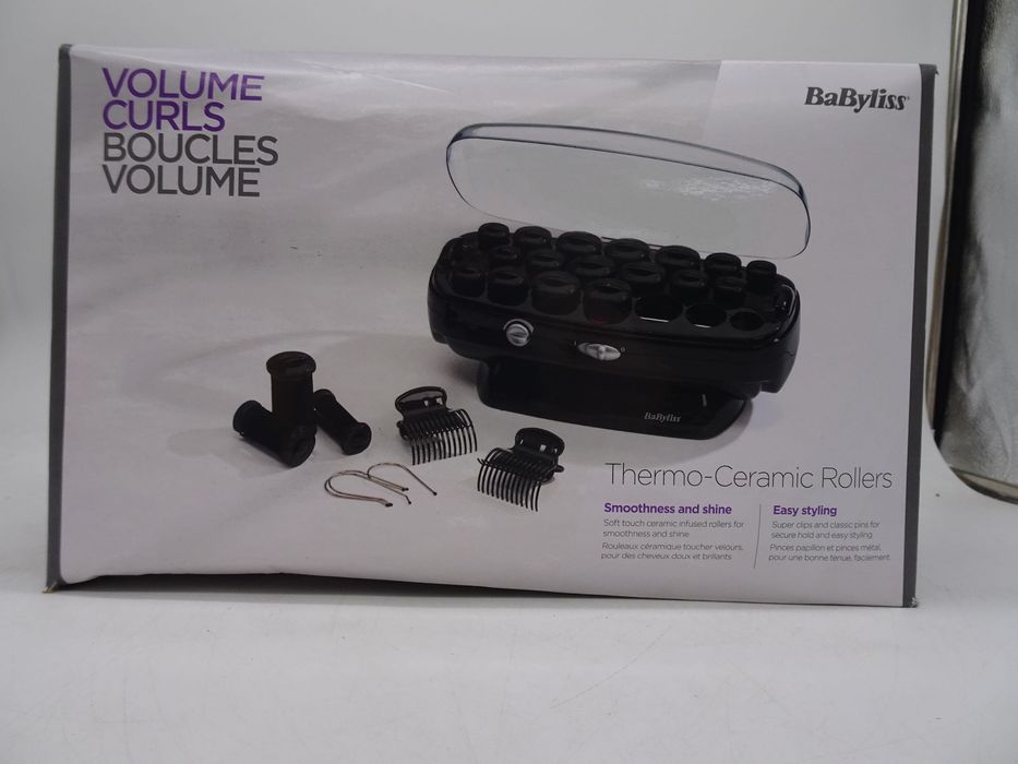 Role de păr ceramice BaByliss, 20 buc, bucle de lungă durată