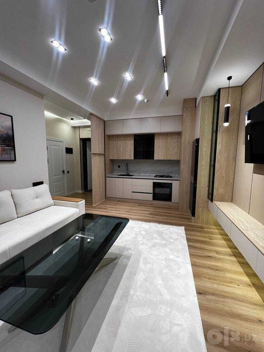 1-комн. кв., 45 м², Bobur Residence, Яккасарайский район