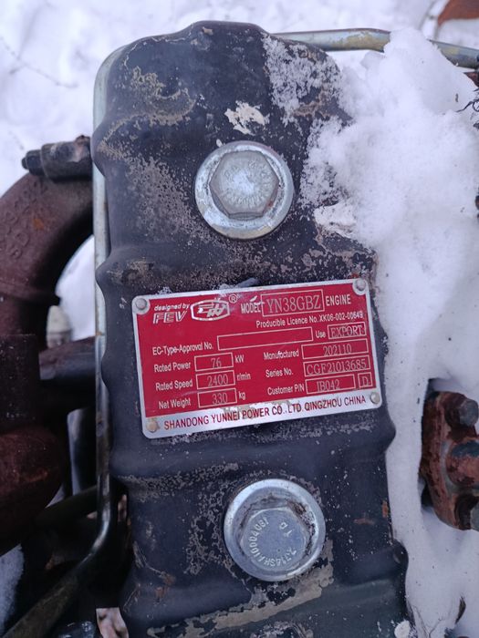 Двигатель  погрузчика мамонт Т2500