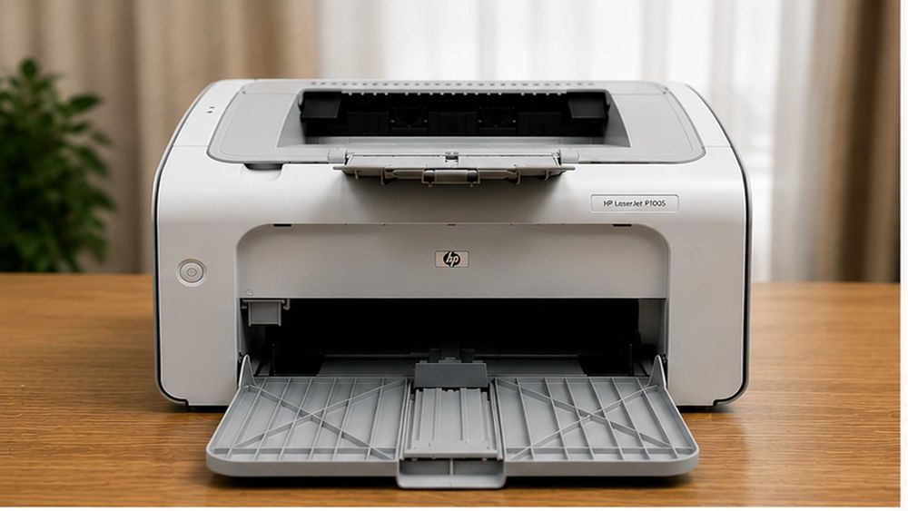 HP LaserJet P1005 лазерный принтер A4