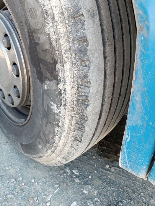 Scania V8 și bena cereale 52 metri