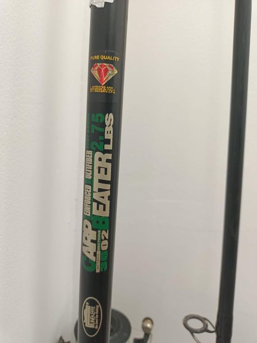 Lanseta Carp Reinforced 3.60m, 2.75lbs, 2buc -cu mulineta -P-