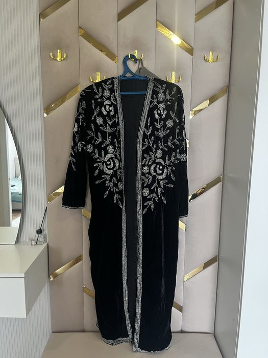 Халат костьюм қазақша стильде