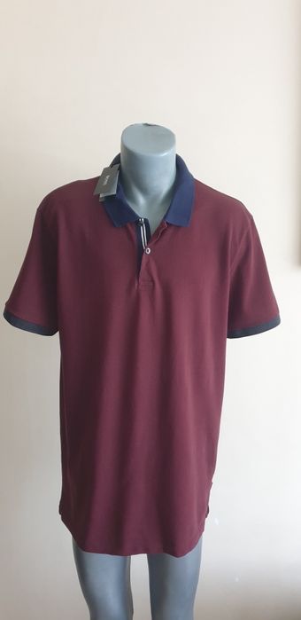 Hugo Boss Parlay 11 Pique  Regular Fit / 2XL НОВО! ОРИГИНАЛНА Тениска!