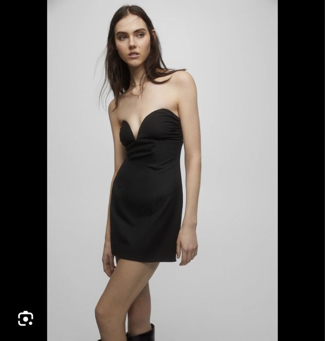 Rochie scurta neagra Pull&Bear marimea S
