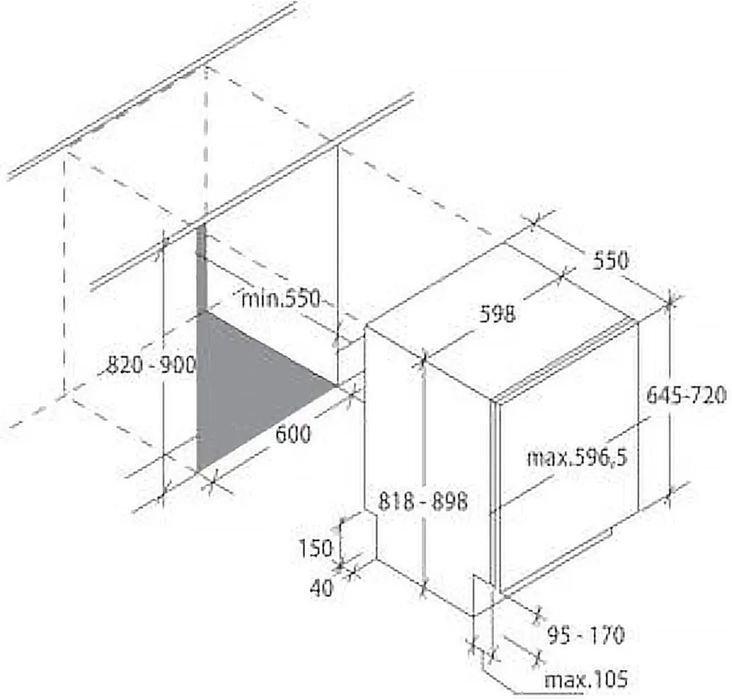 Нова инверторна съдомиялна за пълно вграждане Hoover HDish 500