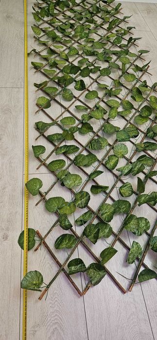 Gard viu Artificial/verde/verdeata/ Perete Decorativ 2 buc