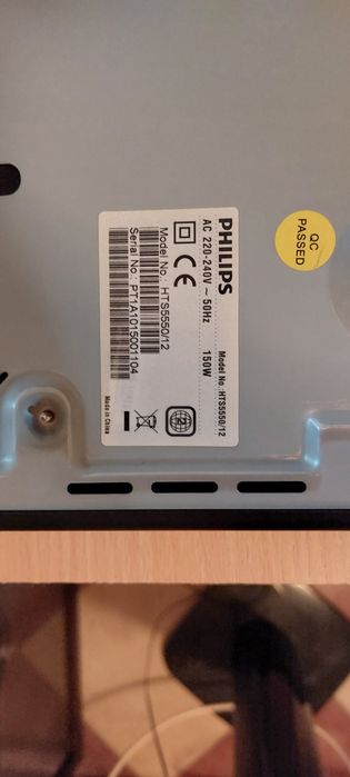 5.1 Home teather Philips HTS 5550/12