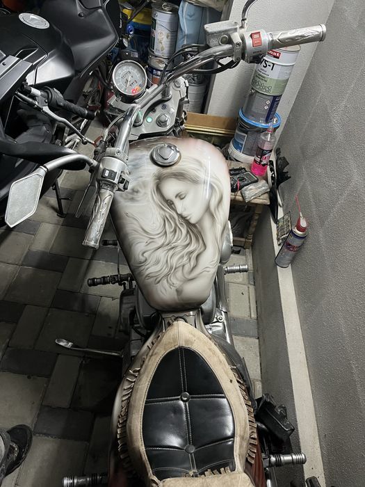 Honda.   Vt 600 rosu multicolor