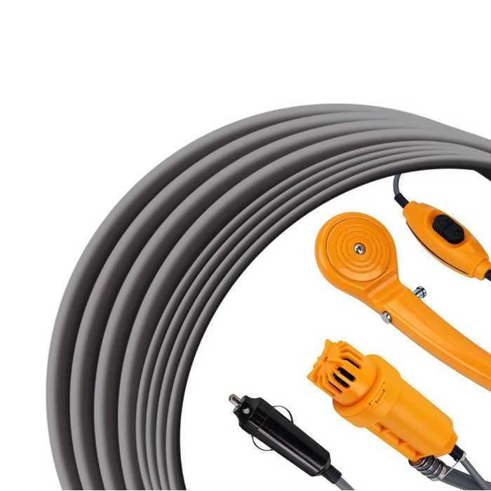 Портативен преносим душ външен за къмпинг каравана палатка 12V