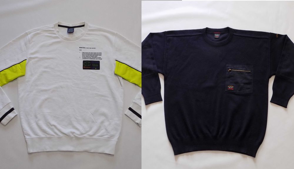 блуза champion/paul & shark пуловер фанела суичър яке оригинал мъжка М