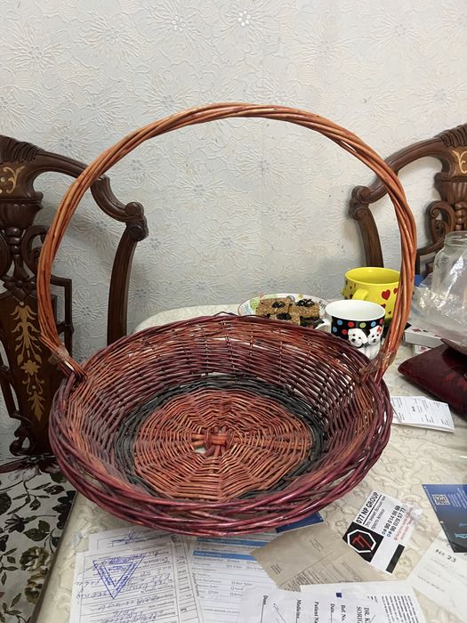 Корзины плетеные б/у