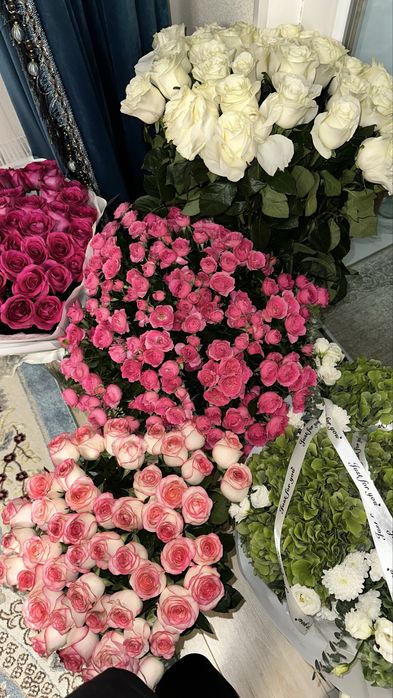 Цветы б/у осында жазындар