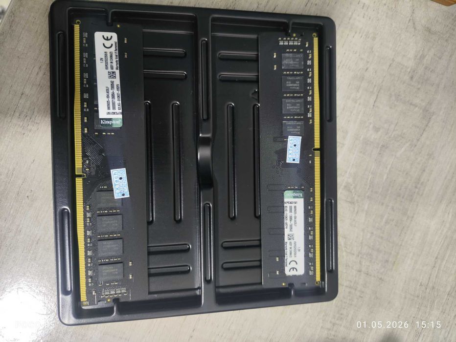 16 Гб оперативная память Kingston 2x 8гб