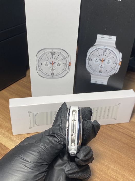 Samsung Galaxy Watch Ultra 47 mm, GPS+Cellular, White, Ca nou, Cod produs: 2686