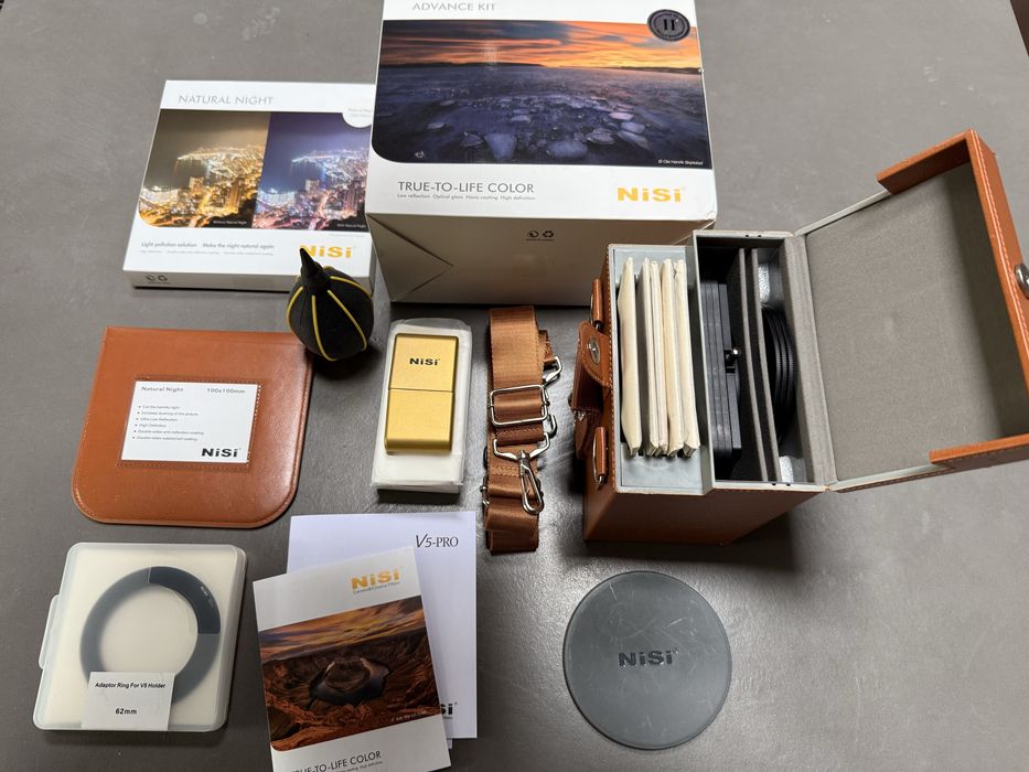 Filtre NiSi V5 Advance kit + NiSi Natural Night + NiSi inel extra -Nou