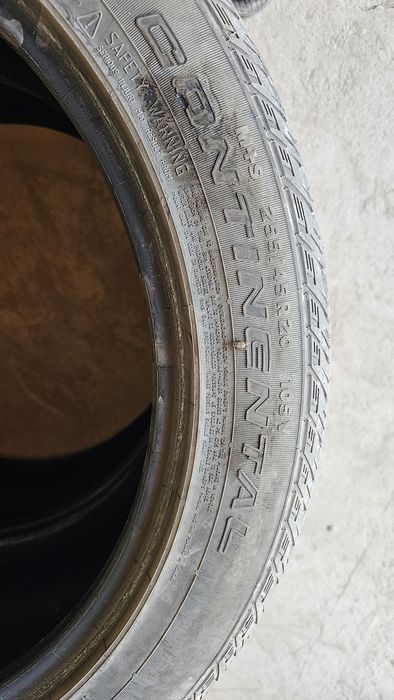 255/45/20 шины Continental