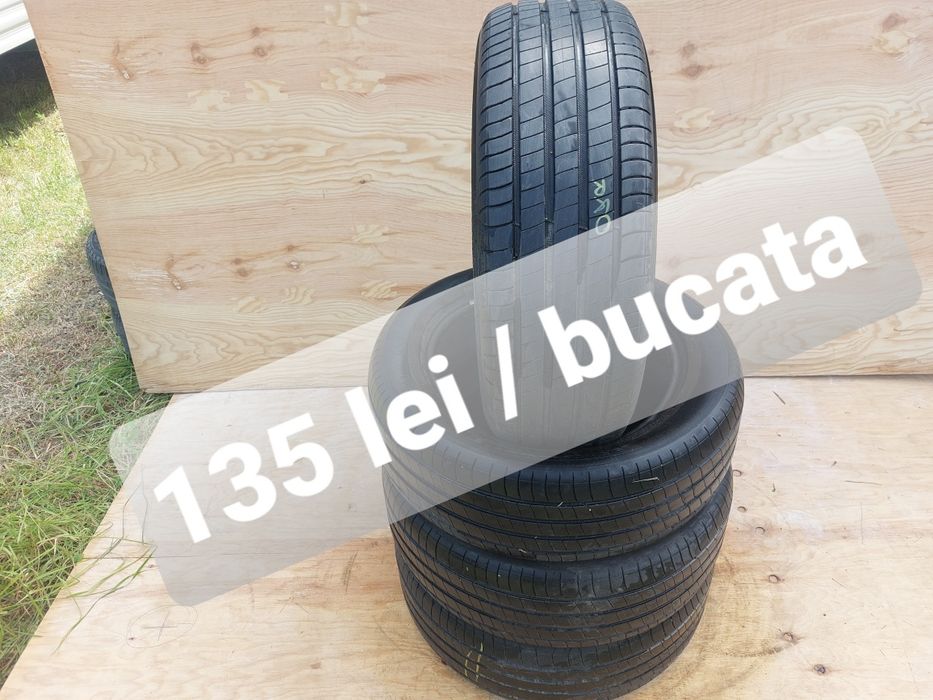 135 lei bucata! Set anvelope de vara 205 55 r17 Michelin Primacy 4
