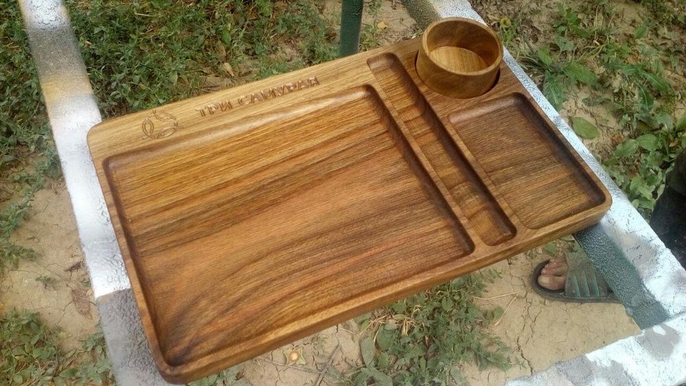 Изготавливаем посуду из натурального дерева