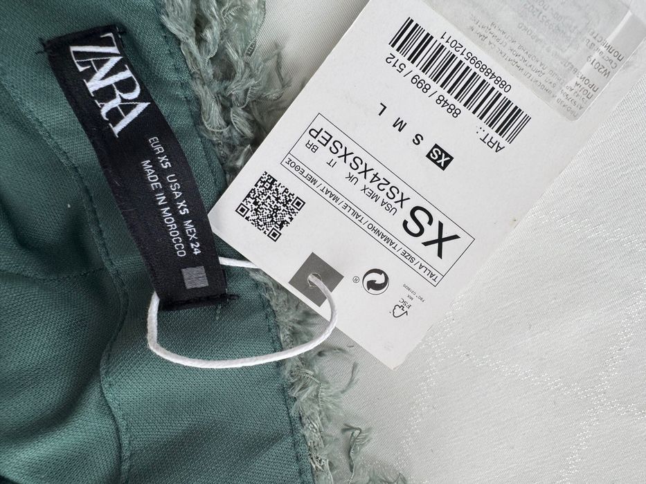 ZARA - Нови беодирани панталони и пола размер XS/ S