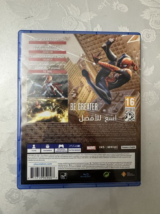 Человек паук пс4