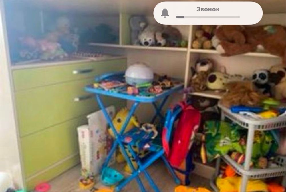 Кровать- чердак с комодом и игровым пространством