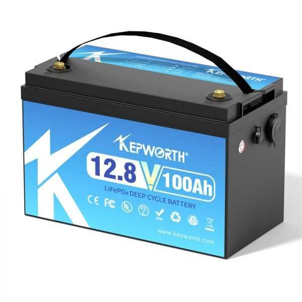 Акумулатор, батерия, 12V100AH LiFePO4 Battery BMS 6000+ Deep Cycle + Зарядно
