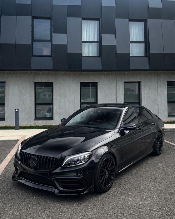 Преден лип спойлер Mercedes C-Class W205/S205 AMG-Line Facelift (2018-2021)