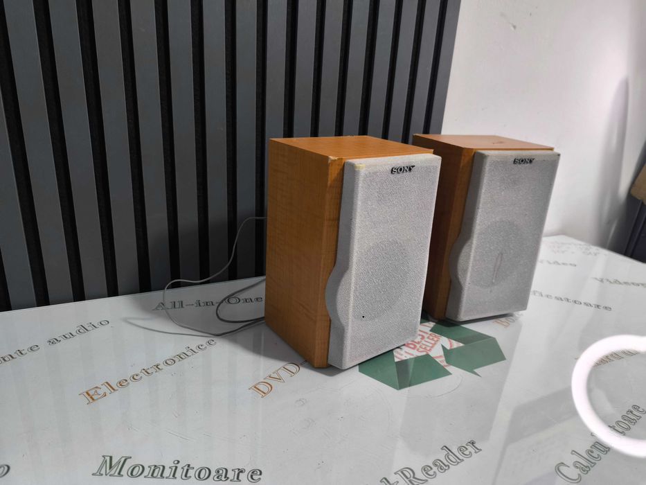 Pereche boxe Sony SS-CEP313 lemn, 6 Ohm