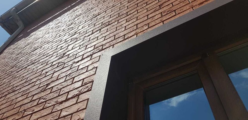 Металлические откосы, отливы, накрывки на парапет