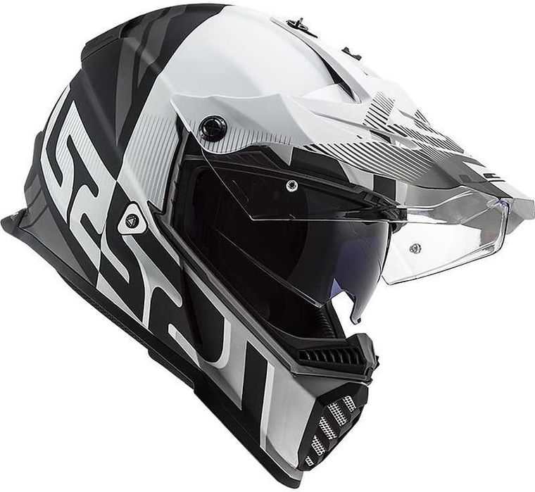 Ендуро Каска LS2 MX436 Pioneer Evo 2 RANGI XL,козирка и очила