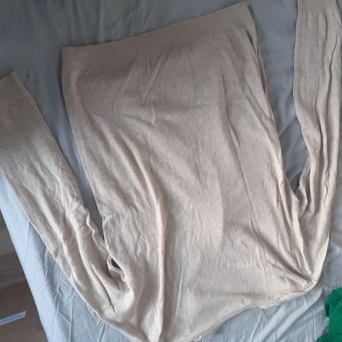Bluza cu nasturi din bumbac Asos crem